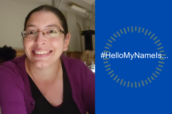 Photo of member of Moorfields team Anne Georgiou