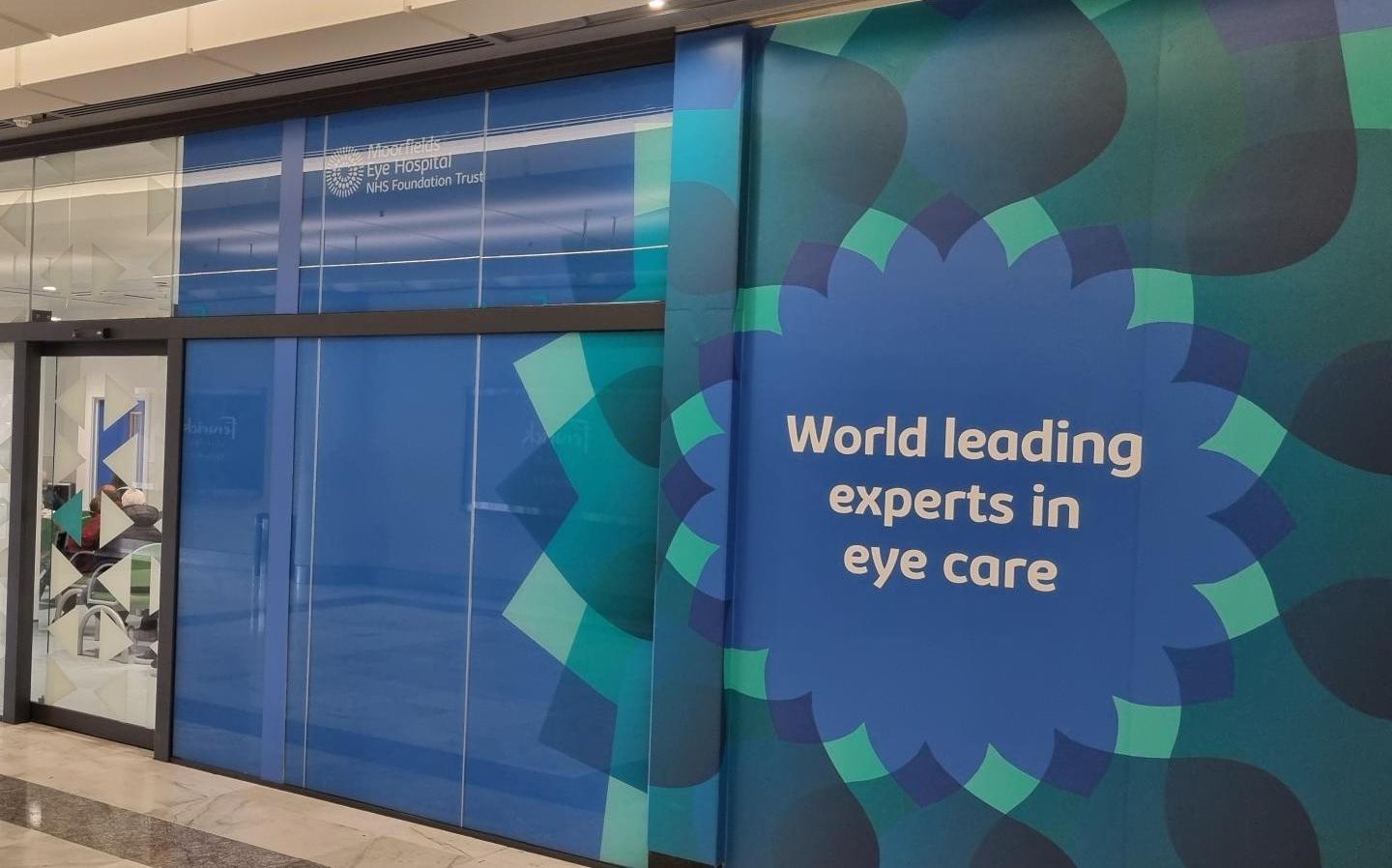 Brent Cross Diagnostic Hub shopping centre entrance