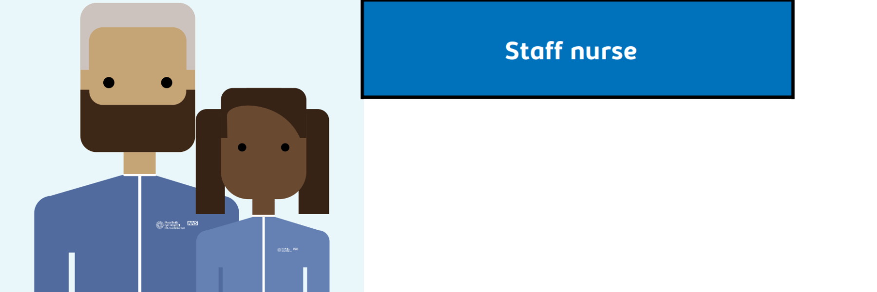 Infrographic of Nursing career development staff nurse