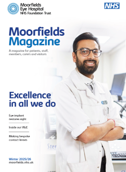 Moorfields News Winter 2025 cover