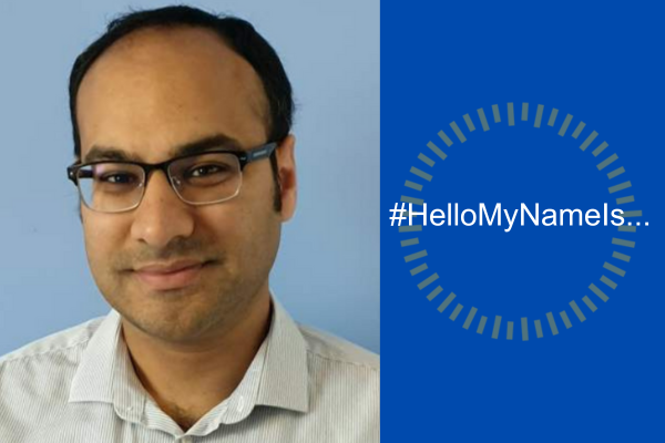 Photo of member of Moorfields team Anish Jindal