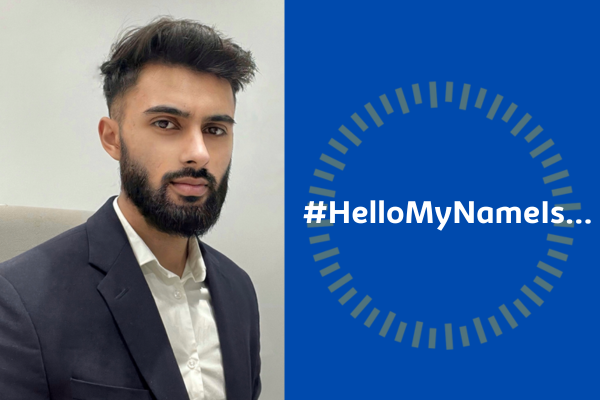 Photo of member of Moorfields team Atthal Ahmad